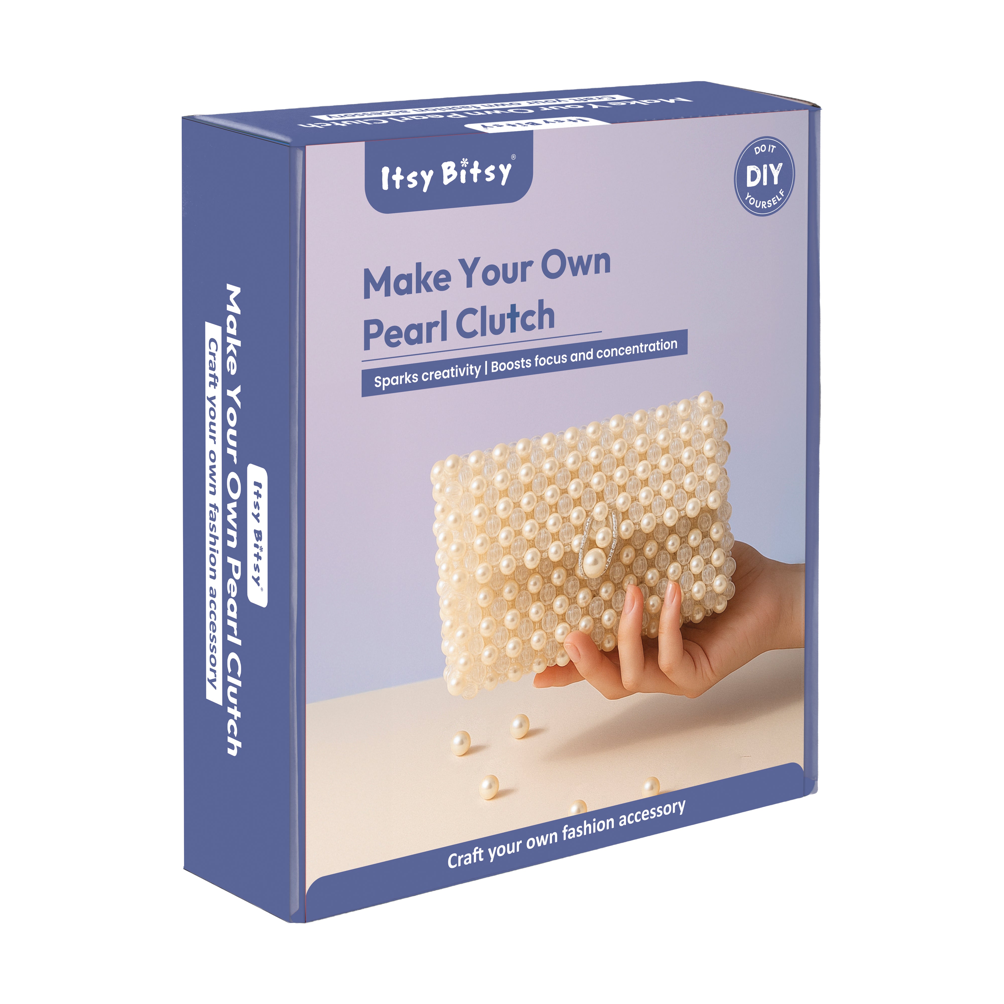 DIY Make Your Own Pearl Clutch Box