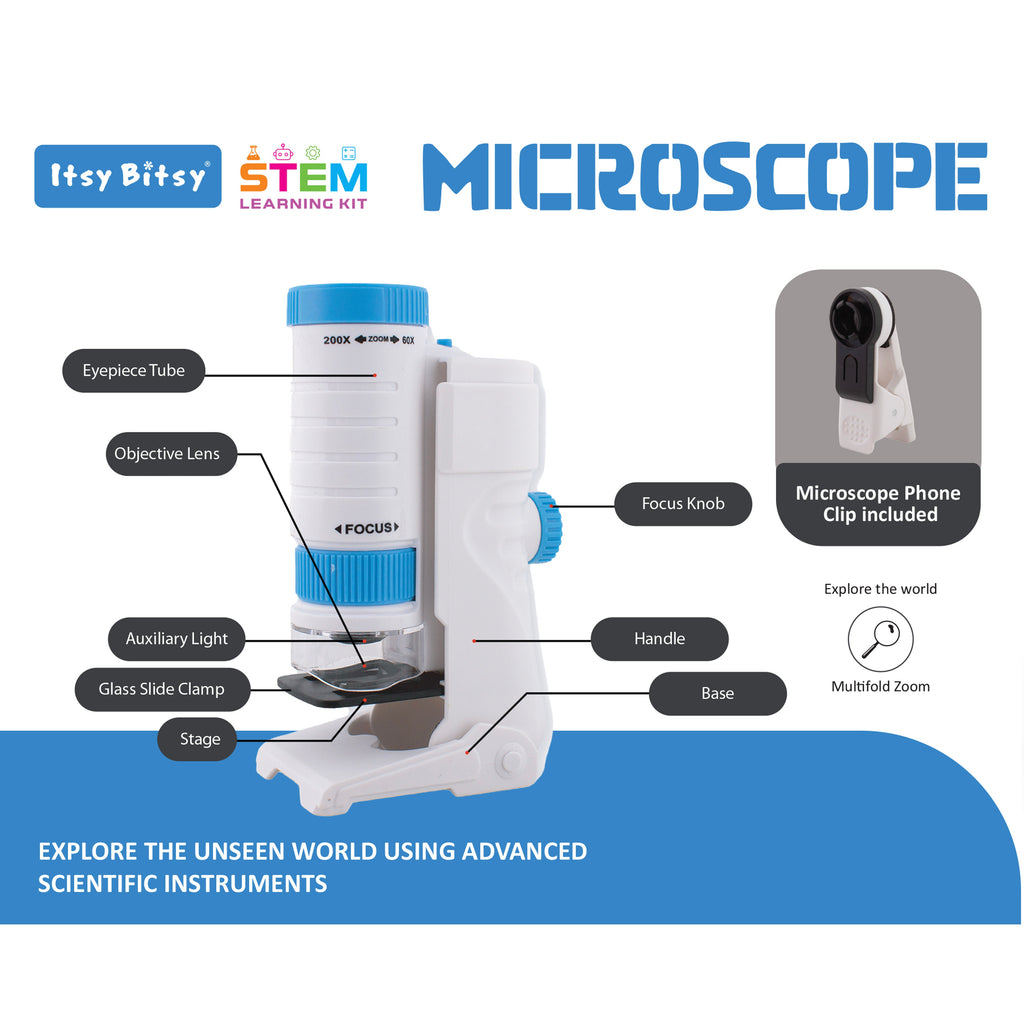 DIY STEM Learning Kit Microscope Box