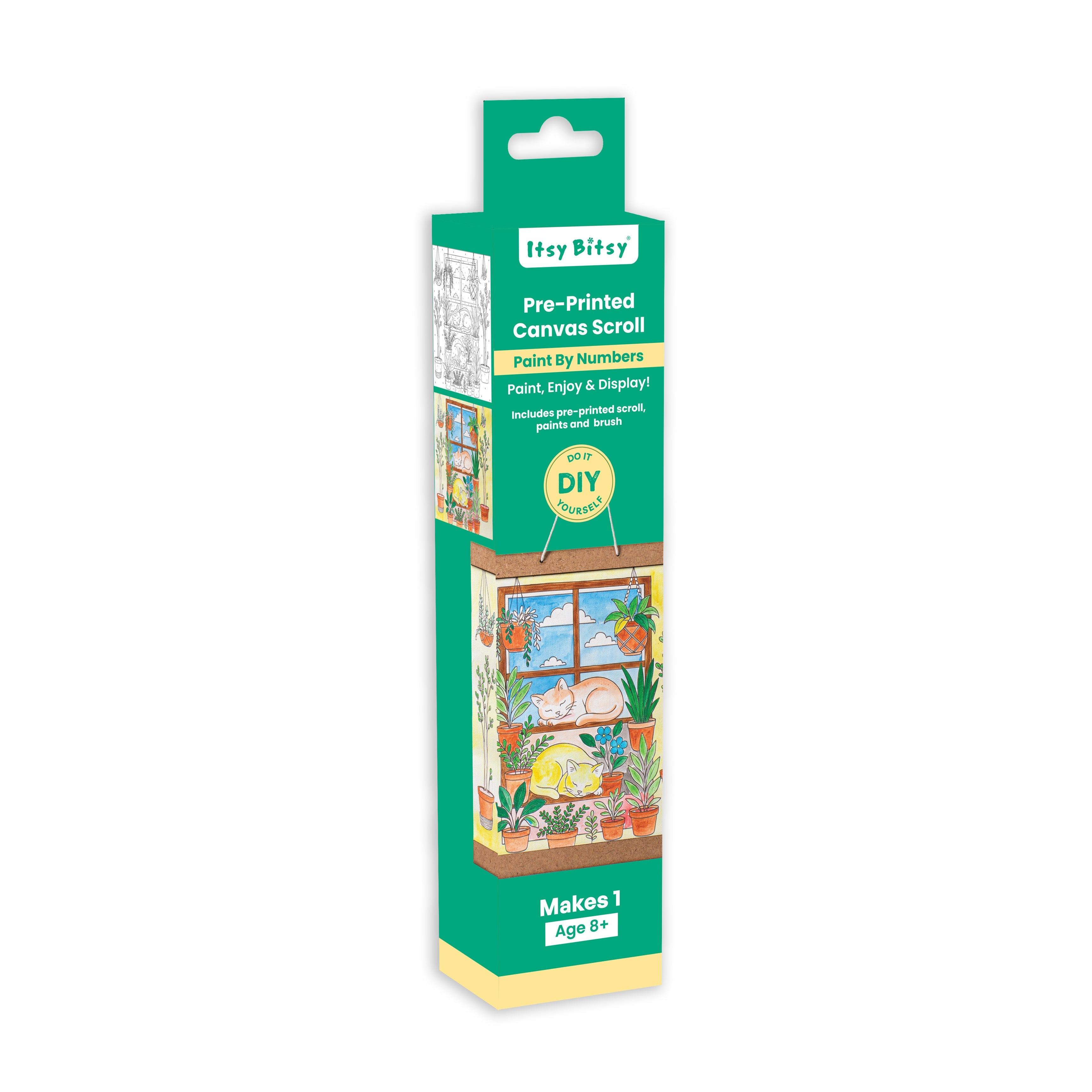 DIY Pre Printed Canvas Scroll Kit