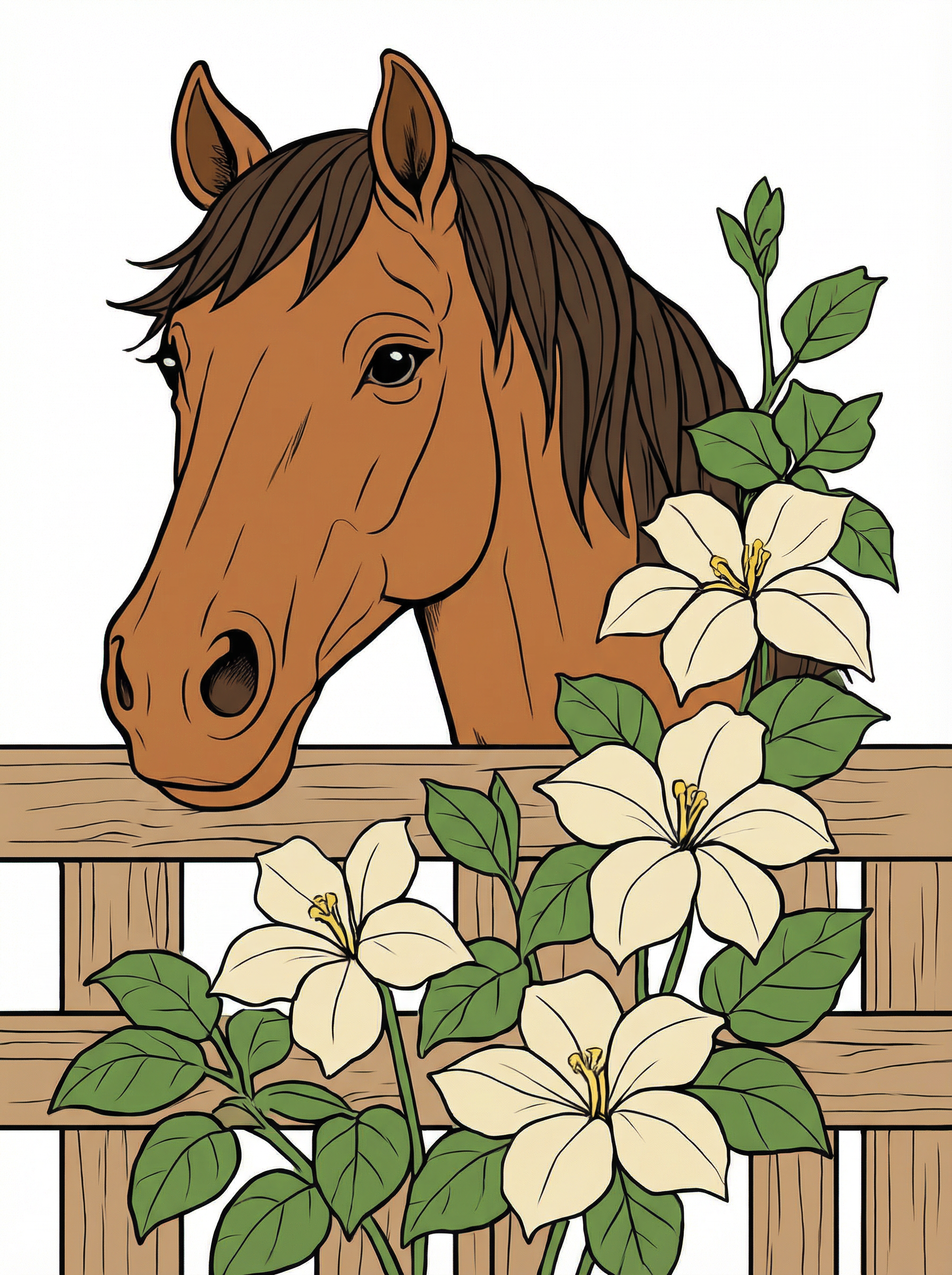 DIY Paint By Numbers Kit Majestic Horse 8 X 10 inch 1pc