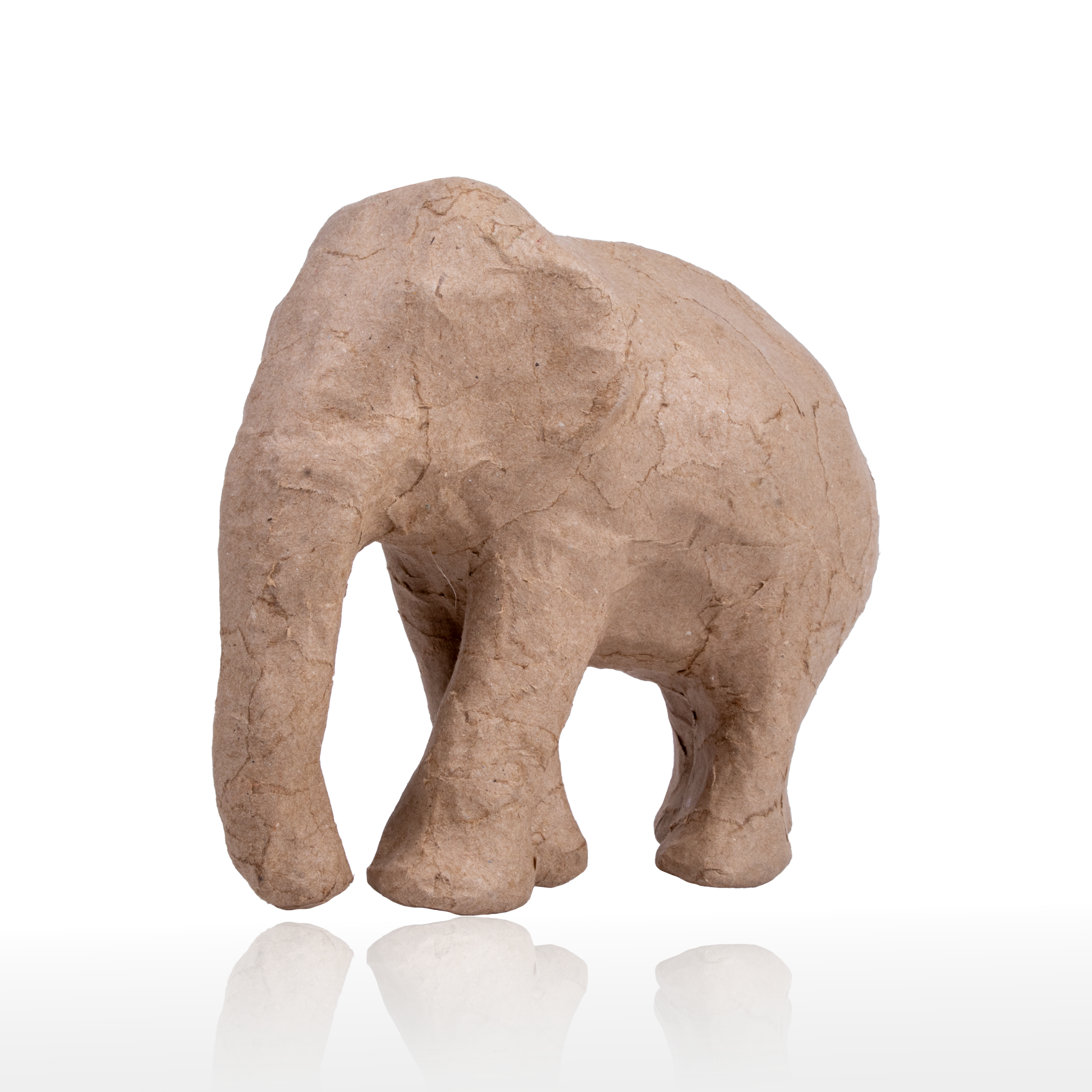 Paper Mache Elephant Big Approx L13 X W6.5 X H11.5Cm 1Pc