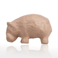 Paper Mache Hippopotamus Approx L23.5 X W12.5 X H16.5Cm 1Pc