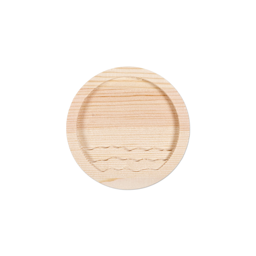 Pinewood Fillable Coaster For Resin Art 4inch DiIA 1PC