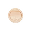 Pinewood Fillable Coaster For Resin Art 4inch DiIA 1PC
