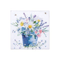 Decoupage Napkin Daisy Basket 13 X 13inch 3PLY 1pc