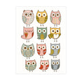 Deco Transfer Sheet Owldorable 9.5inch X 7.5inch 1 Sheet