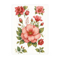 Deco Transfer Sheet Camellia Blossom 9.5inch X 7.5inch 1 Sheet
