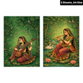 Filament Decoupage Paper Heritage Melody 2 Designs 60GSM A4 2 Sheets