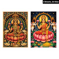 Filament Decoupage Paper Divine Lakshmi 2 Designs 60GSM A4 2 Sheets