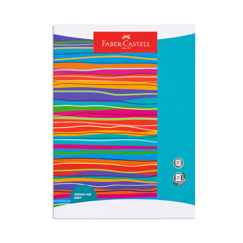 Faber-Castell Long Notebook 18 x 24 cm Unruled 120 pages Book