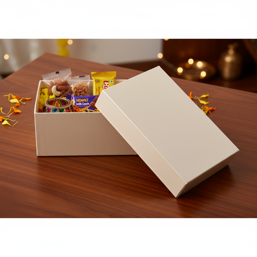 Gift Box Silver Sparkle L16 X W11 X D7cm 1 Box (Approx)
