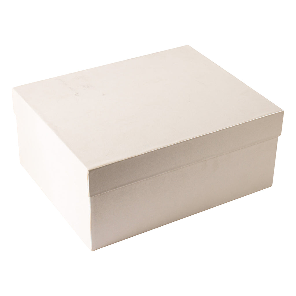 Gift Box Silver Sparkle L25.5 X W20.5 X D13cm 1 Box