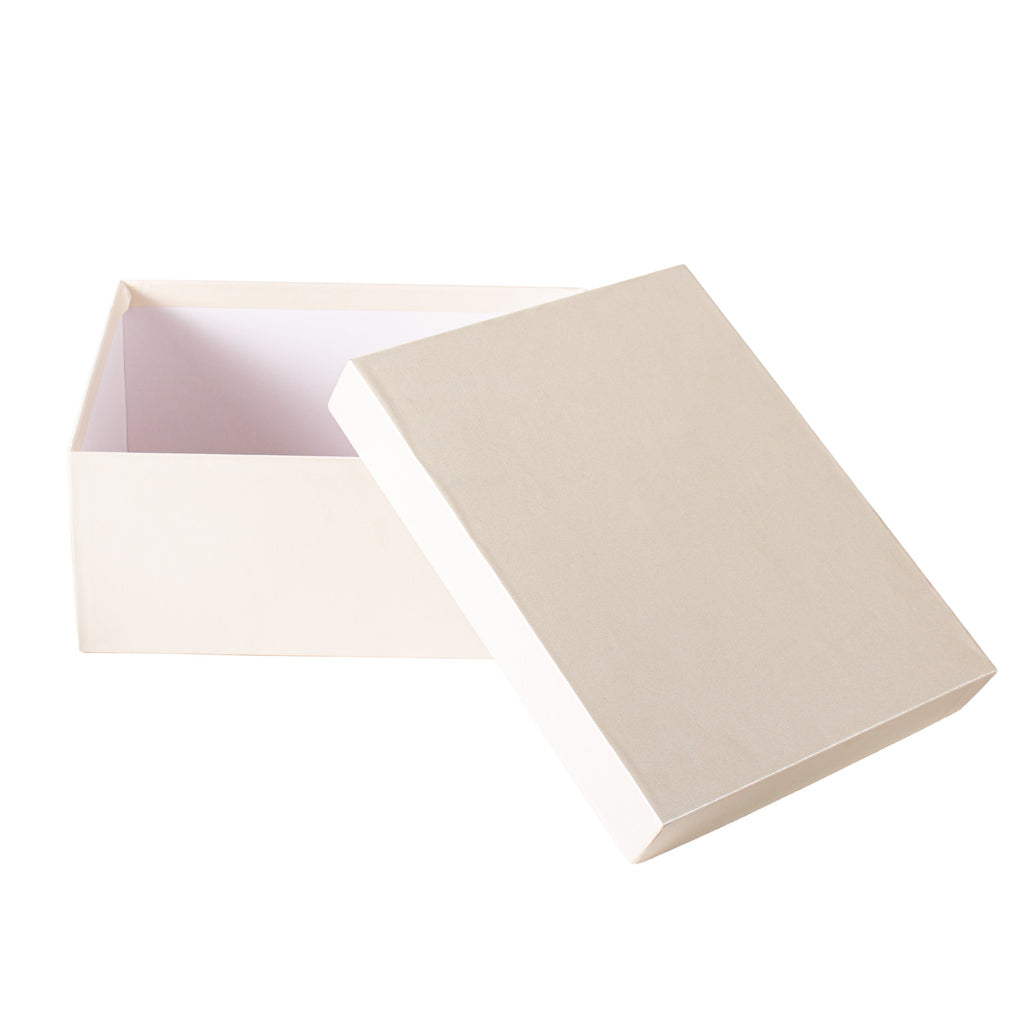 Gift Box Silver Sparkle L25.5 X W20.5 X D13cm 1 Box