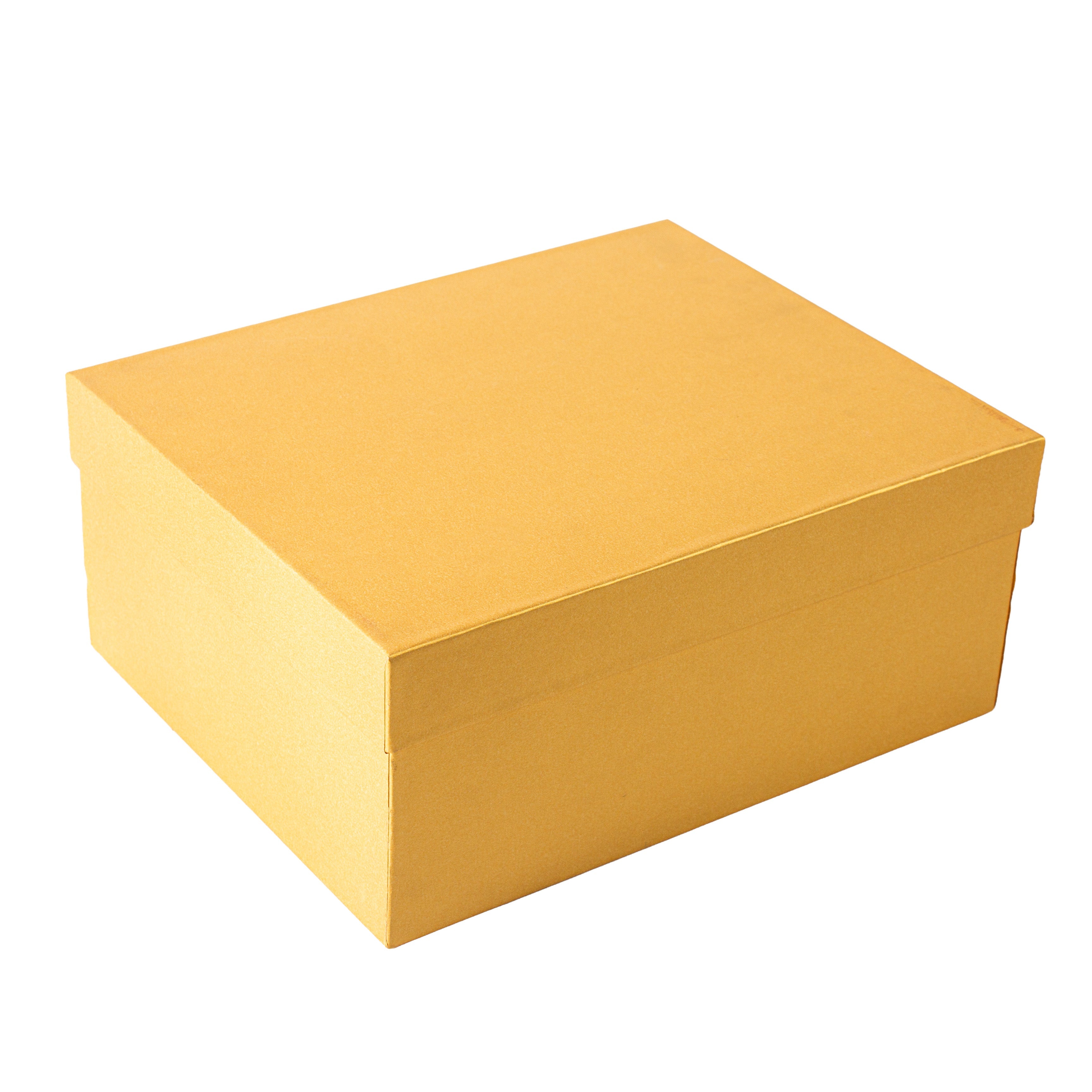 Gift Box Golden Sparkle L25.5 X W20.5 X D13cm 1 Box