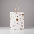 Foil Printed Paper Gift Bag Star 18 X 23 X 10cm 1pc