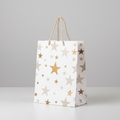 Foil Printed Paper Gift Bag Stars 31 X 42 X 12cm 1pc