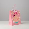 Paper Gift Bag Cow 32 X 26 X 12cm 1pc