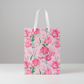 Paper Gift Bag Sweet Pea Blossom 23 X 18 X 10cm 1pc