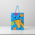 3D Paper Gift Bag Yellow Giraffe 23 X 18 X 10cm 1pc