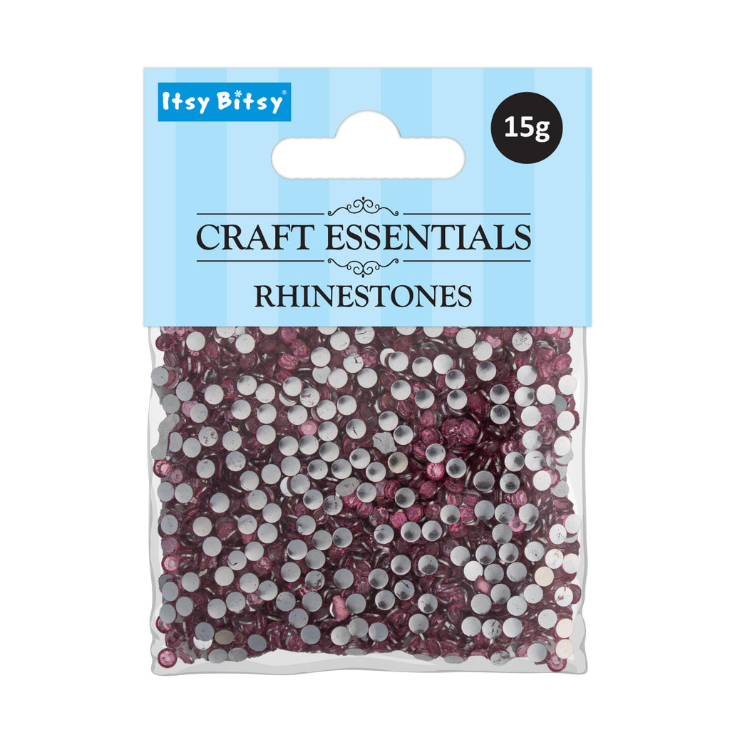 Crystals 15 Rose Pink gm
