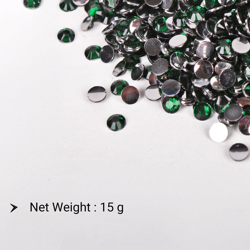 Crystals 15 Forest Green gm