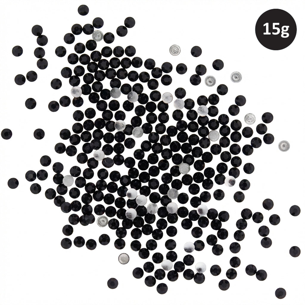 Crystals 15 Black gm