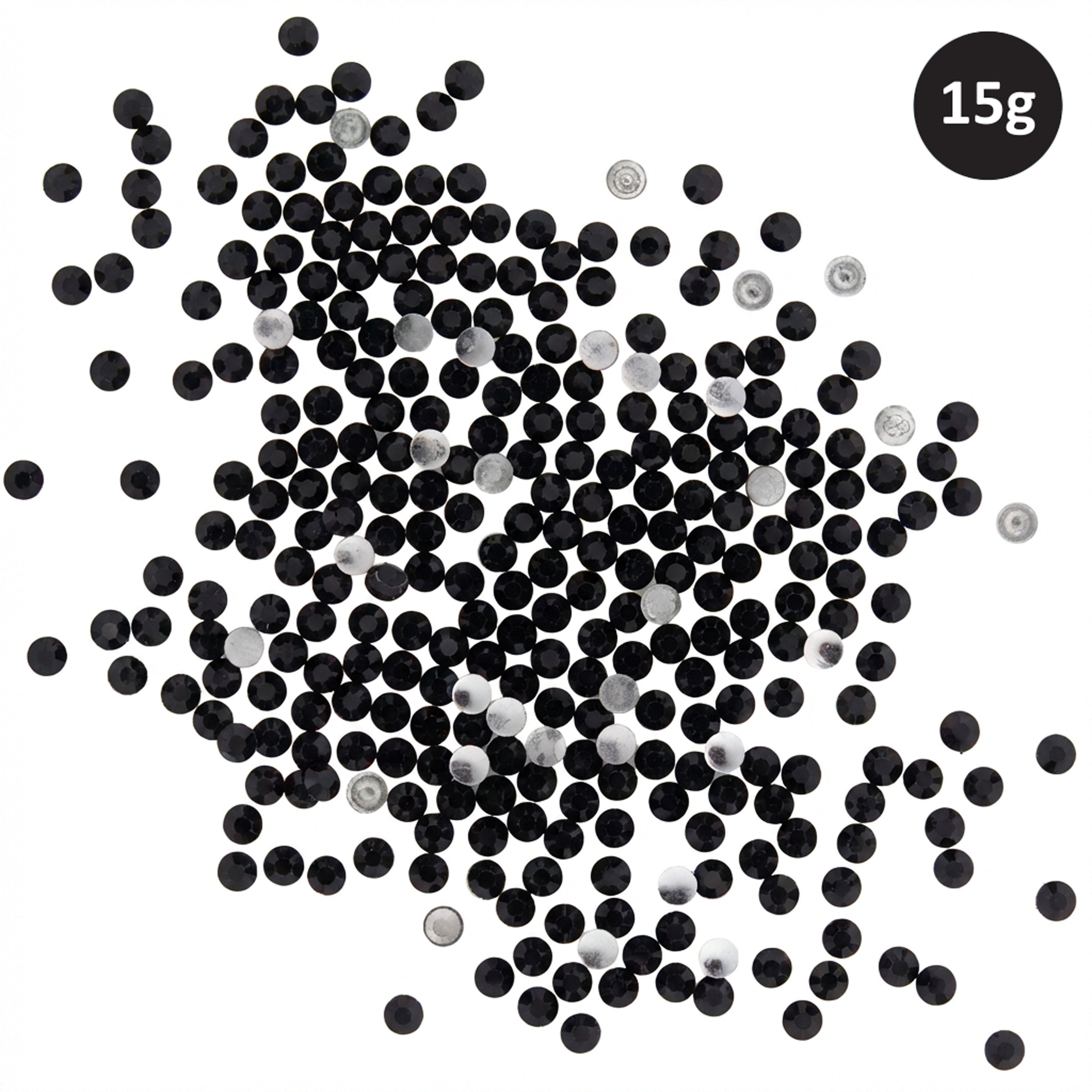 Crystals 15 Black gm