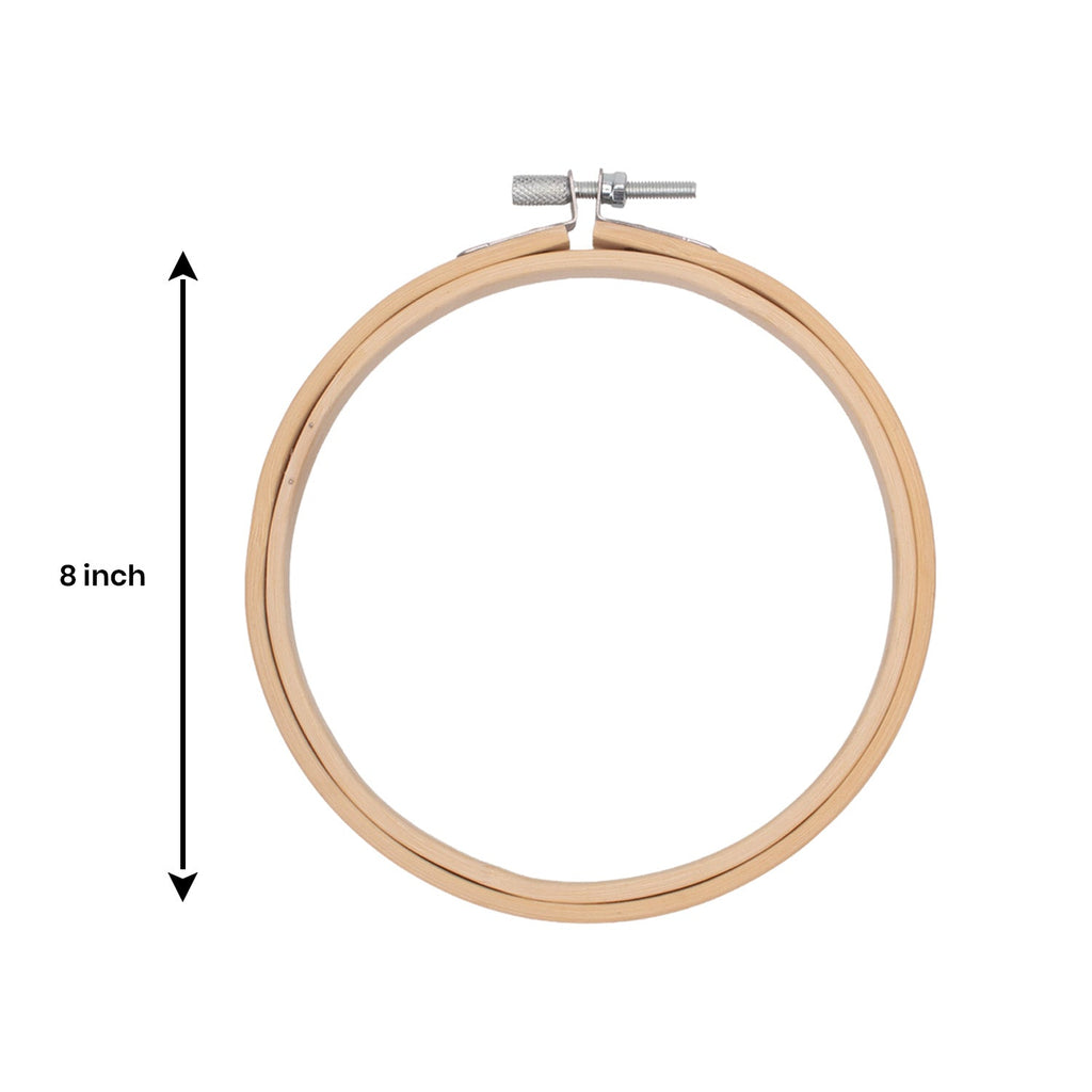 Embroidery Hoop 7.5Inch 1Pc Ib