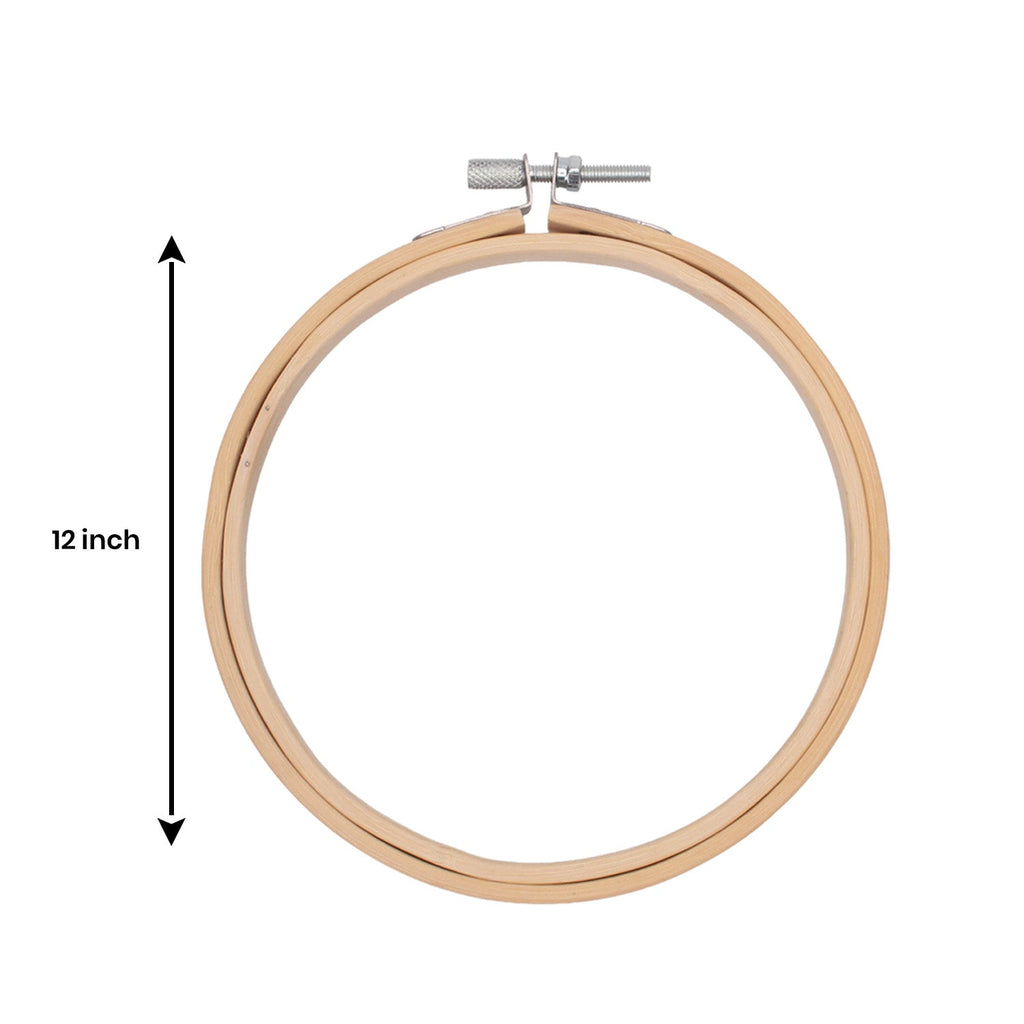 Embroidery Hoop 12Inch 1Pc Ib