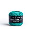 Crochet & Embroidery Thread - Cotton, 6 Ply, Teal, Approx. 32m Ball