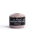 Crochet & Embroidery Thread - Cotton, 6 Ply, Beige. Approx. 32mt Ball