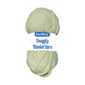 Snuggly Blanket Knitting/Crochet Yarn 100% Polyester Lemon Cream 50m 100g