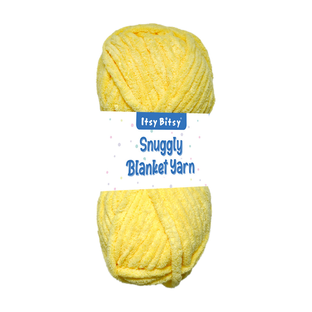 Snuggly Blanket Knitting/Crochet Yarn 100% Polyester Sunny Day 50m 100g