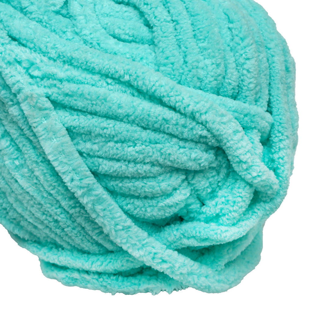 Snuggly Blanket Knitting/Crochet Yarn 100% Polyester Iceberg Blue 50m 100g