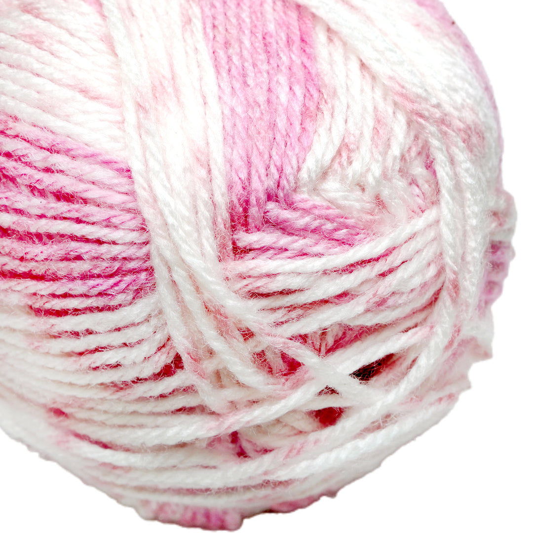 Soft Baby Knitting/Crochet Yarn Multi 100% Acrylic Baby Blush 267m 100g