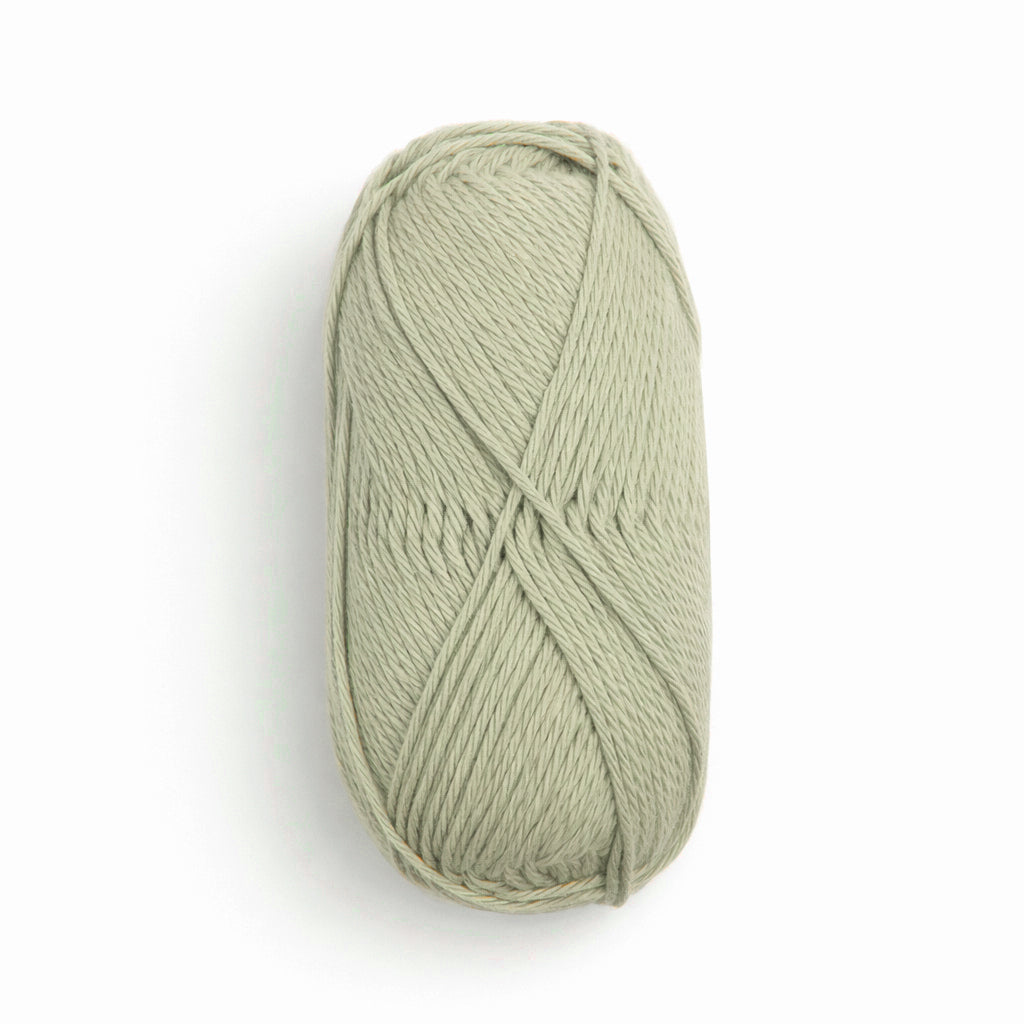 Cotton Comfy Knitting/Crochet Yarn 100% Cotton Greenish Grey 169m 100g