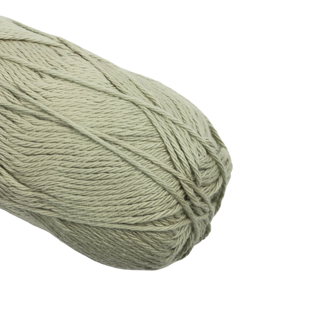 Cotton Comfy Knitting/Crochet Yarn 100% Cotton Greenish Grey 169m 100g