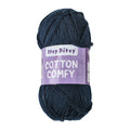 Cotton Comfy Knitting/Crochet Yarn 100% Cotton Midnight Blue 169m 100g