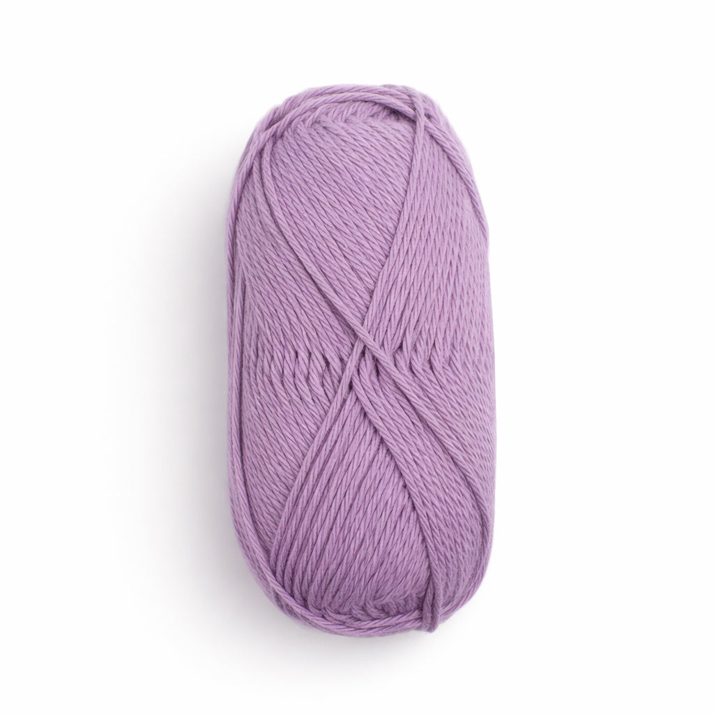 Cotton Comfy Knitting/Crochet Yarn 100% Cotton Dusty Amethyst 169m 100g