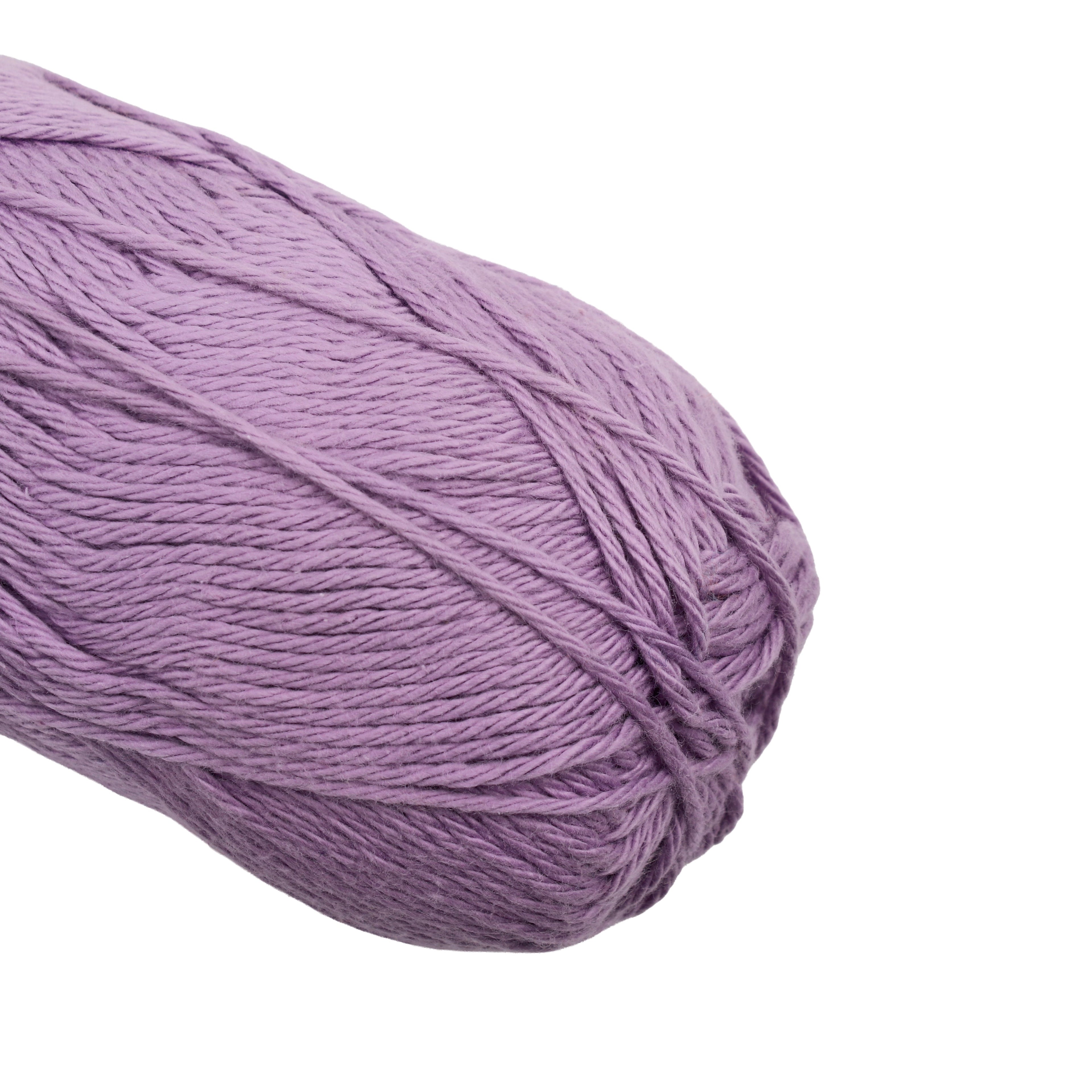 Cotton Comfy Knitting/Crochet Yarn 100% Cotton Dusty Amethyst 169m 100g