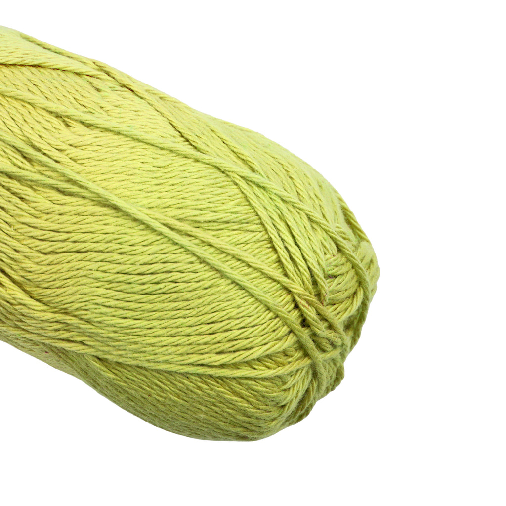 Cotton Comfy Knitting/Crochet Yarn 100% Cotton Celery 169m 100g