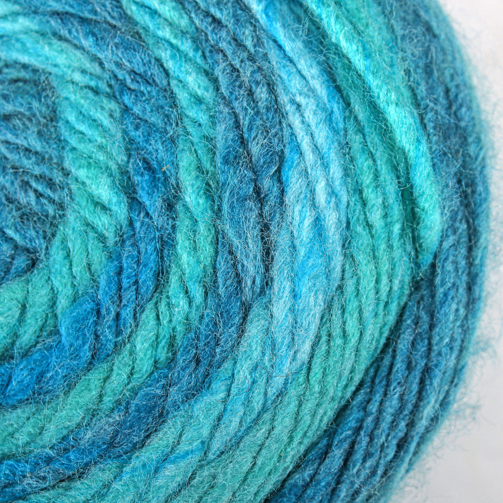 Colour Fusion Knitting/Crochet Yarn 100% Acrylic Blue Wave 290m 100g