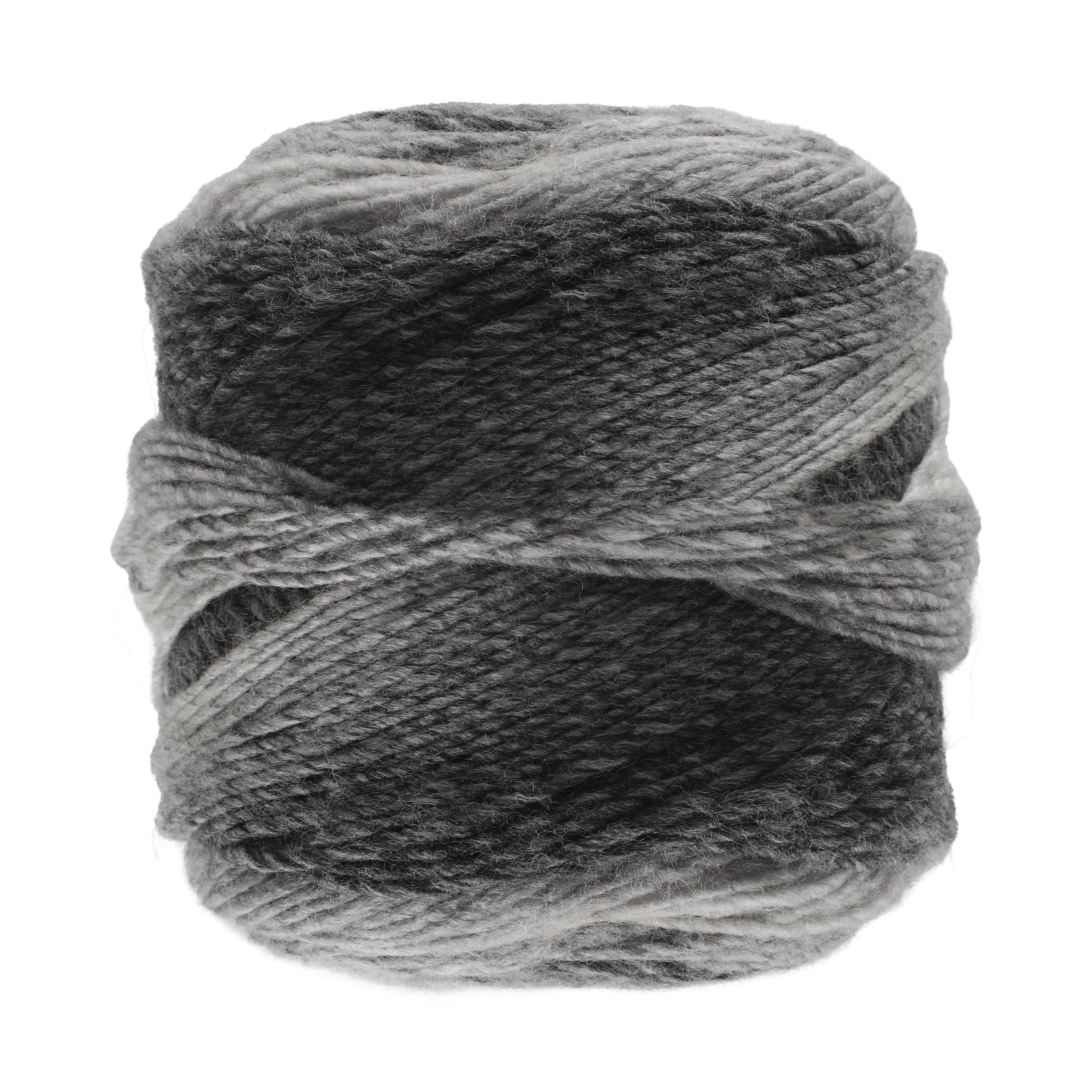 Colour Fusion Knitting/Crochet Yarn 100% Acrylic Grey Dove 290m 100g