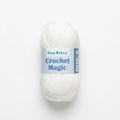Crochet Magic Knitting/Crochet Yarn 100% Acrylic Snow White 400m 100g
