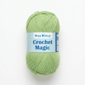 Crochet Magic Knitting/Crochet Yarn 100% Acrylic Spring Green 400m 100g