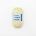 Crochet Magic Knitting/Crochet Yarn 100% Acrylic Lemon Cream 400m 100g
