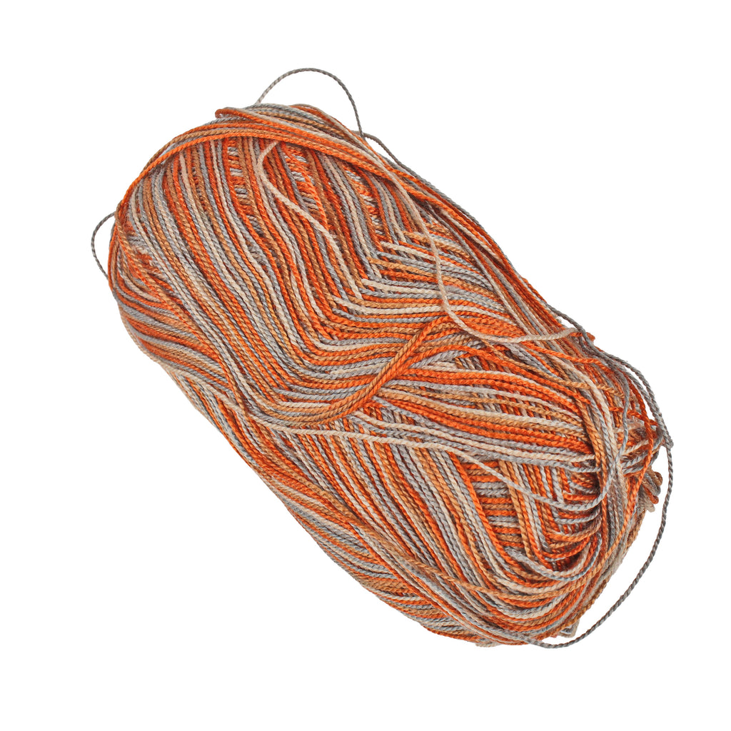 Crochet Magic Knitting/Crochet Multi Yarn 100% Acrylic Orange Granite 400m 100g