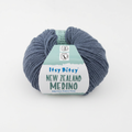 New Zealand Merino Knitting/Crochet Yarn 100% Merino Wool Blue 140m 50g
