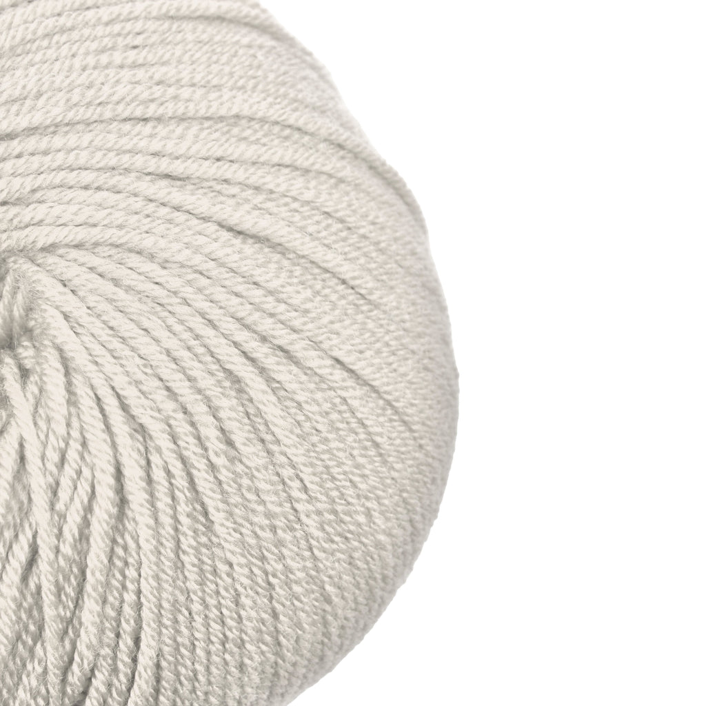 New Zealand Merino Knitting/Crochet Yarn 100% Merino Wool White 140m 50g