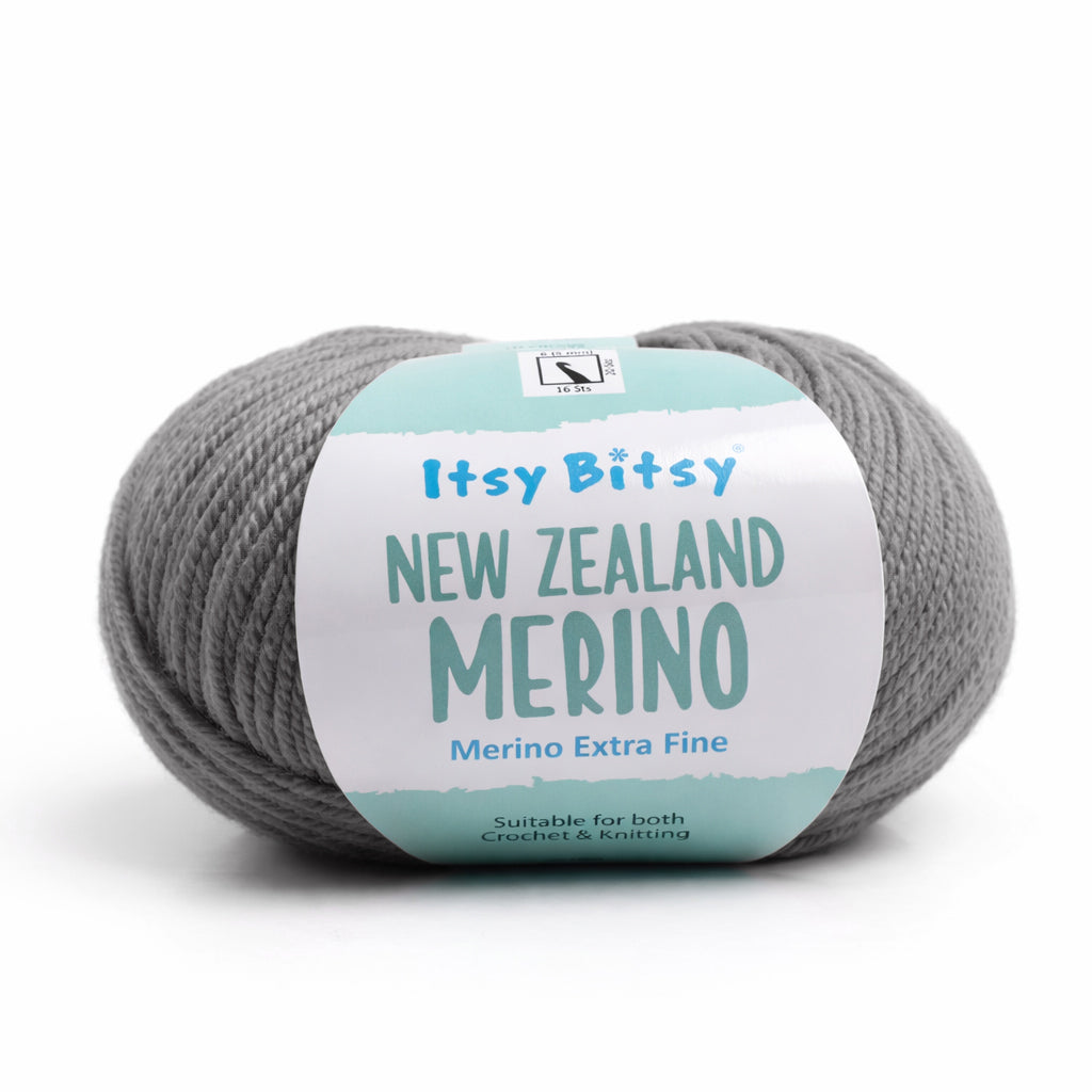 New Zealand Merino Knitting/Crochet Yarn 100% Merino Wool Custard Cream 140m 50g